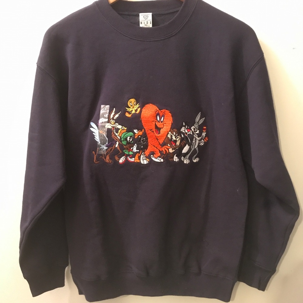 Vintage Warner Bro’s. Crew neck